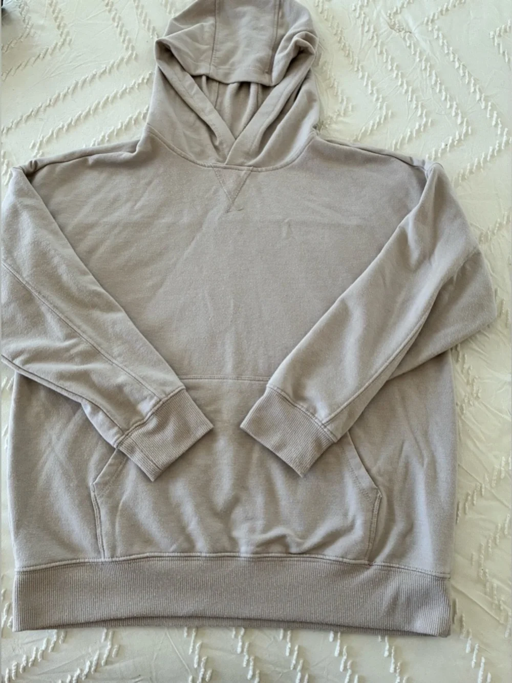 Yogalicious girls light Taupe Hoodie with Leopard Print Leggings Set size m (10)